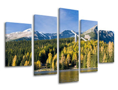 Ζωγραφική τοίχου 5 μέρη ΣΛΟΒΑΚΙΑ SK004E50