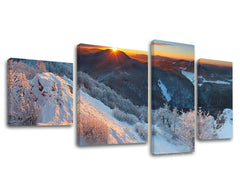 Η εικόνα σε καμβά 4 μέρη SLOVAKIA SK007E40