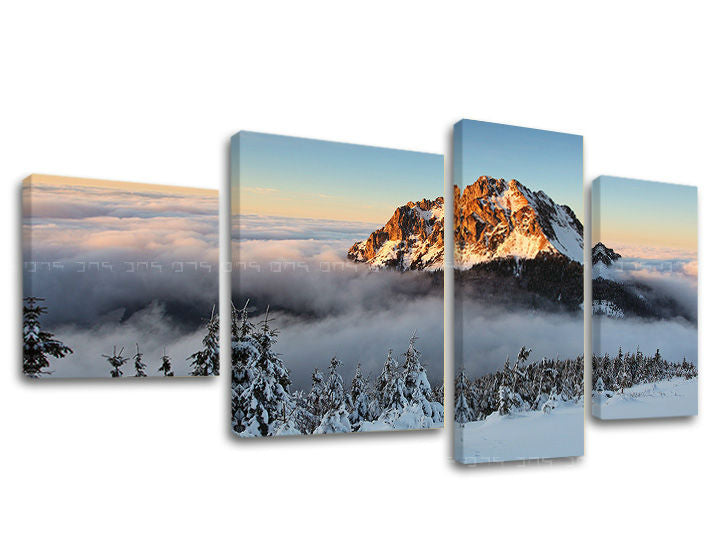 Η εικόνα σε καμβά 4 μέρη SLOVAKIA SK008E40