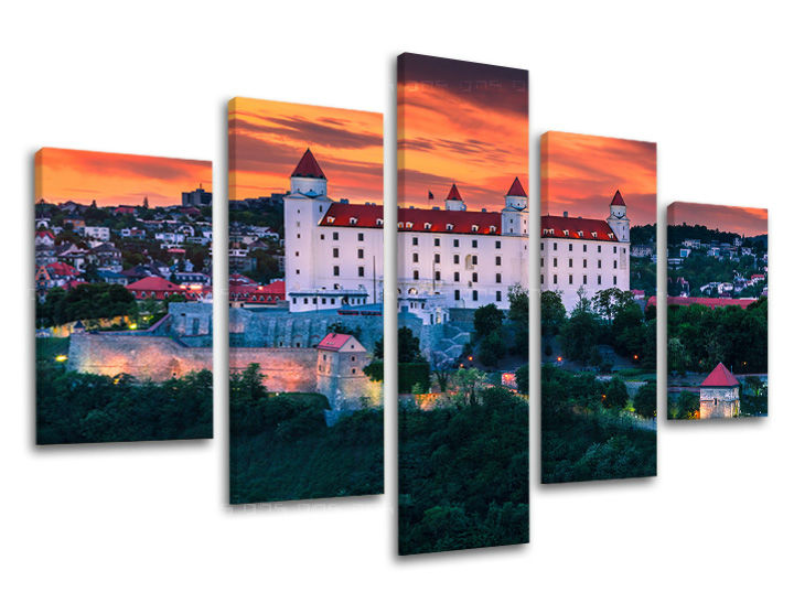 Ζωγραφική τοίχου 5 μέρη ΣΛΟΒΑΚΙΑ SK009E50