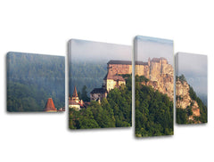 Η εικόνα σε καμβά 4 μέρη SLOVAKIA SK010E40