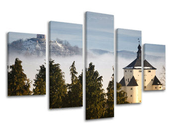 Ζωγραφική τοίχου 5 μέρη ΣΛΟΒΑΚΙΑ SK013E50