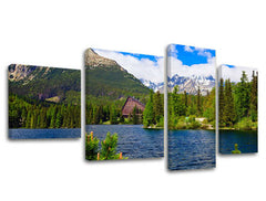 Η εικόνα σε καμβά 4 μέρη SLOVAKIA SK014E40