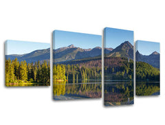 Η εικόνα σε καμβά 4 μέρη SLOVAKIA SK017E40