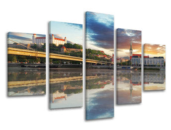 Ζωγραφική τοίχου 5 μέρη ΣΛΟΒΑΚΙΑ SK021E50