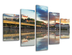 Ζωγραφική τοίχου 5 μέρη ΣΛΟΒΑΚΙΑ SK021E50