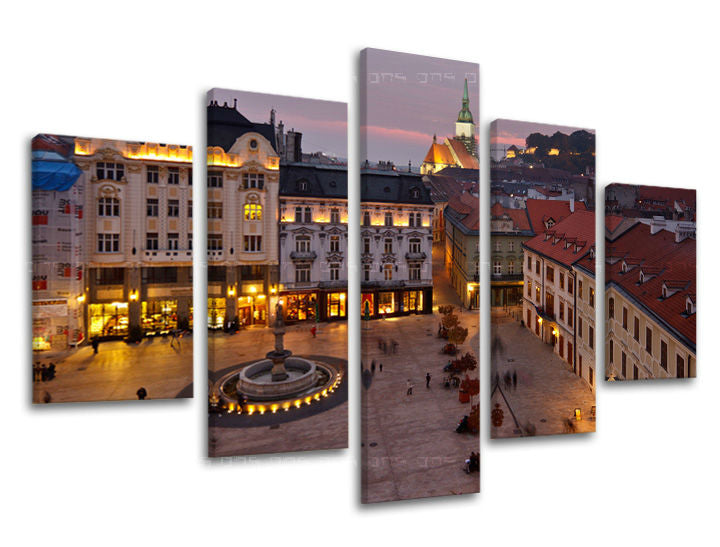 Ζωγραφική τοίχου 5 μέρη ΣΛΟΒΑΚΙΑ SK022E50