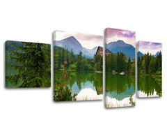 Η εικόνα σε καμβά 4 μέρη SLOVAKIA SK028E40