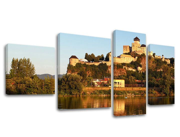 Η εικόνα σε καμβά 4 μέρη SLOVAKIA SK030E40