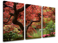 Τοιχογραφία 3 τμημάτων TREES ST001E30