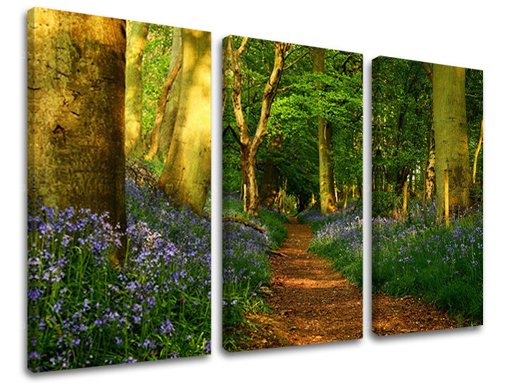 Τοιχογραφία 3 τμημάτων TREES ST009E30