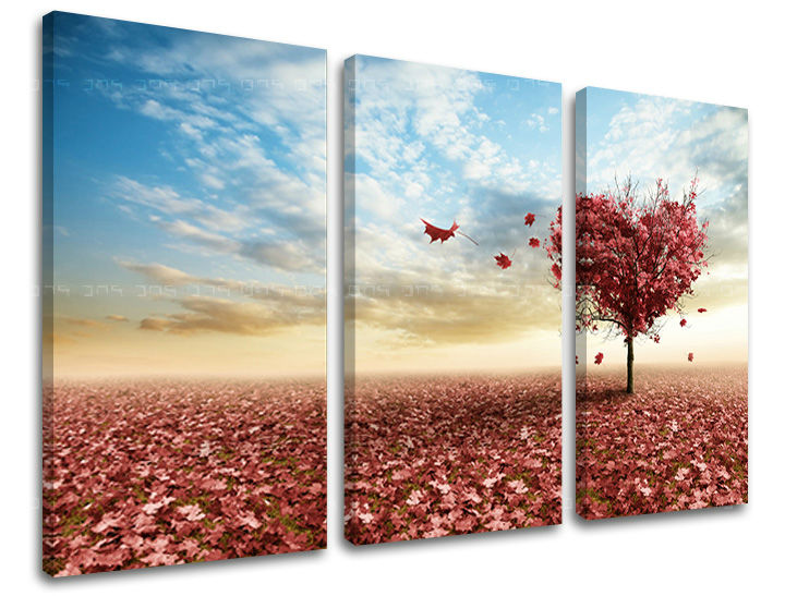 Τοιχογραφία 3 τμημάτων TREES ST013E30