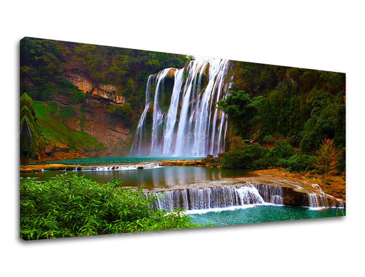 Ζωγραφική τοίχου PANORAMA WATERFALLS VO006E13