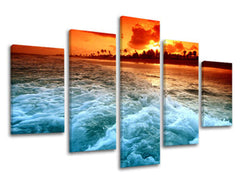 Βαφή τοίχου 5 τμημάτων WEST SLNKA ZS015E50