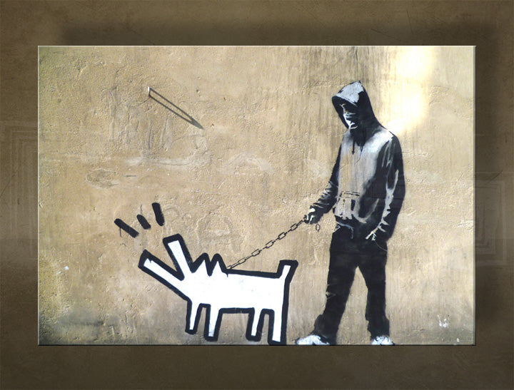 Εκτύπωση σε καμβά Street ART – Banksy | διάφορα μεγέθη