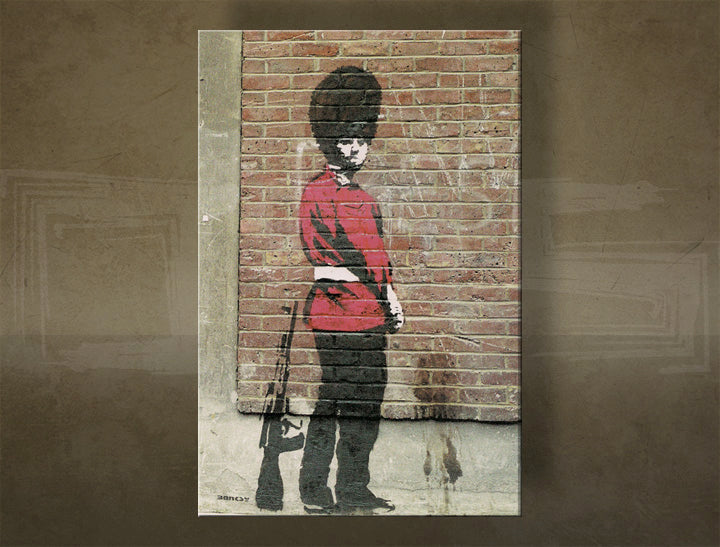 Εκτύπωση σε καμβά Street ART – Banksy | διάφορα μεγέθη