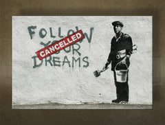 Εκτύπωση σε καμβά Street ART – Banksy | διάφορα μεγέθη