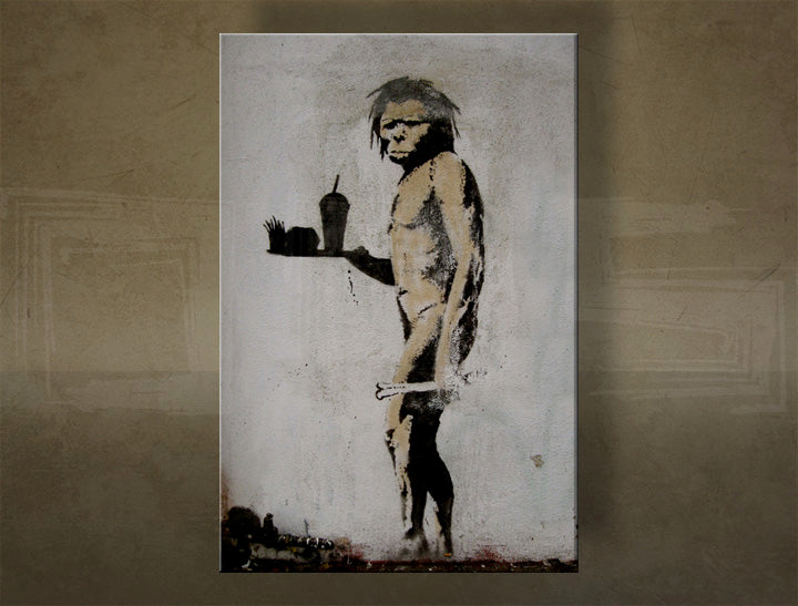 Η εικόνα σε καμβά 1 κομμάτι Street ART - Banksy