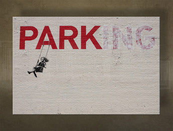 Η εικόνα σε καμβά 1 κομμάτι Street ART - Banksy