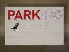Η εικόνα σε καμβά 1 κομμάτι Street ART - Banksy