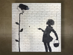Εκτύπωση σε καμβά Street ART – Banksy | διάφορα μεγέθη