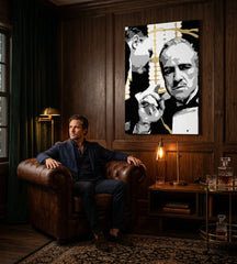 Πίνακες σε καμβά PREMIUM ART | The Godfather - εικόνα 4