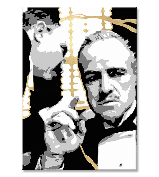 Πίνακες σε καμβά PREMIUM ART | The Godfather - εικόνα 3