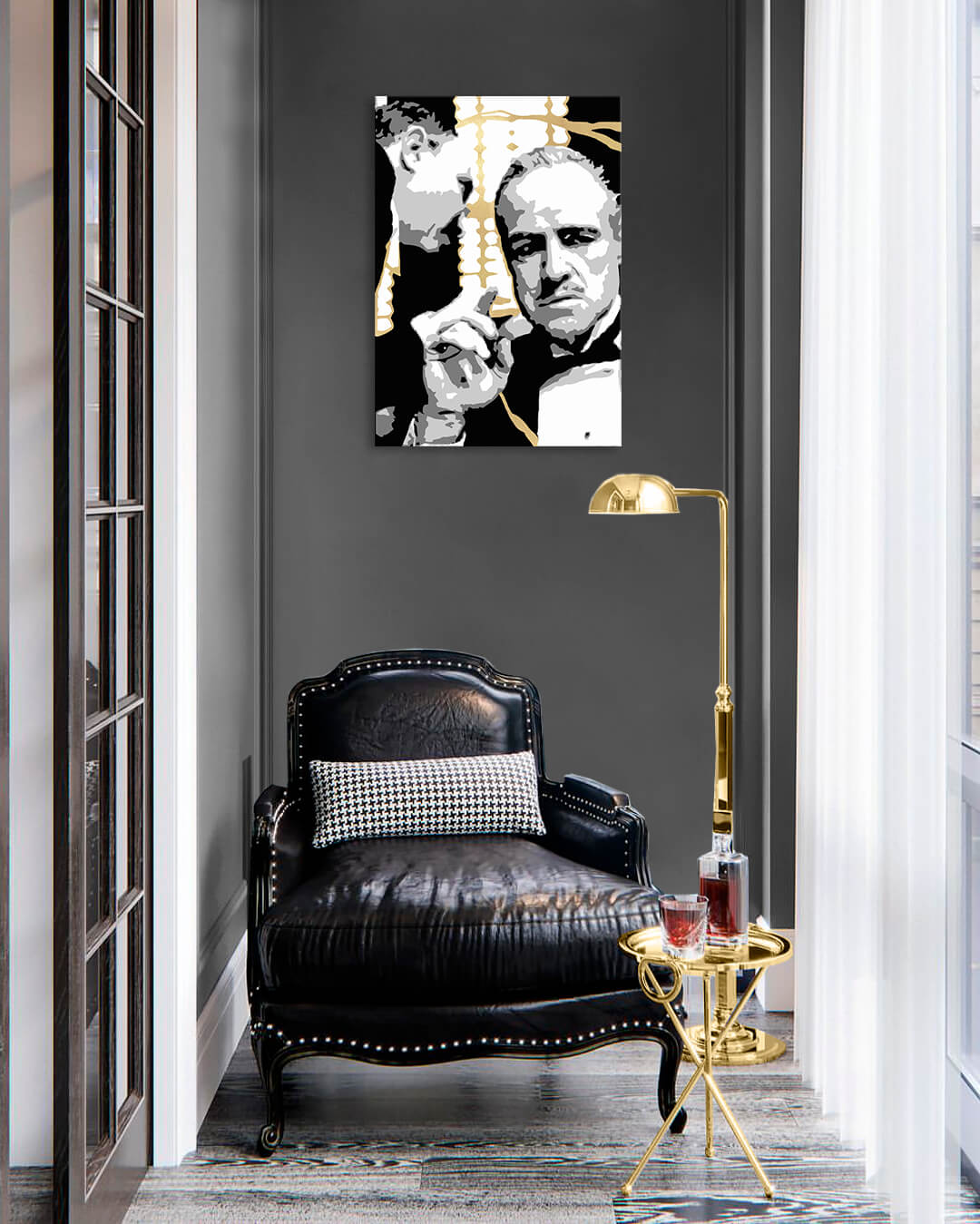 Πίνακες ζωγραφικής σε καμβά - PREMIUM ART – THE GODFATHER Έκπτωση 30%