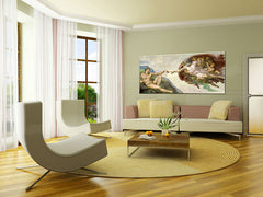 Η εικόνα στον καμβά ΔΗΜΙΟΥΡΓΙΑ ΤΟΥ ΑΔΑΜ - Michelangelo REP164