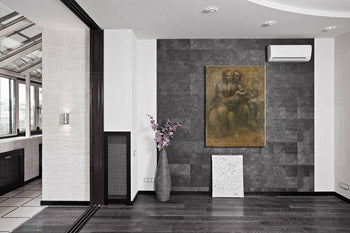 Η εικόνα στον καμβά VIRGIN AND CHILD WITH SAINT ANNE- Leonardo da Vinci REP168