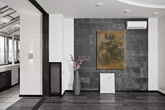 Η εικόνα στον καμβά VIRGIN AND CHILD WITH SAINT ANNE- Leonardo da Vinci REP168