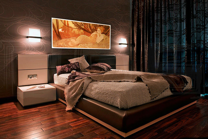 Η εικόνα στον καμβά SÚMRAK - Alfons Mucha REP232