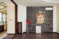 Η εικόνα σε καμβά F. CHAMPENOIS IMPRIMEUR-ÉDITEUR - Alfons Mucha REP234