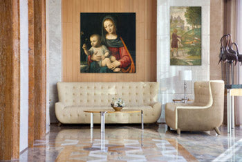 Η εικόνα στον καμβά ΑΝΑΠΑΡΑΓΩΓΗ - Leonardo da Vinci REP271