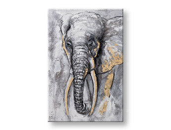 Ζωγραφισμένη εικόνα τοίχου SLON 1 μέρος CFAAN010 - 40x60 cm