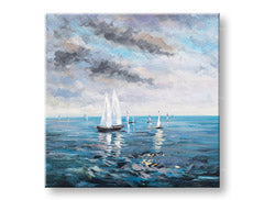 Ζωγραφισμένη εικόνα τοίχου LODE 1 μέρος YOBCFABC001 - 70x70 cm | διαφορετικά μεγέθη