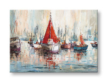 Ζωγραφισμένη εικόνα τοίχου LODE 1 μέρος CFABC006 - 70x50 cm