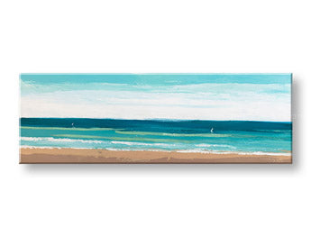 Ζωγραφισμένη εικόνα τοίχου MORE 1 μέρος CFABC009 - 150x50 cm