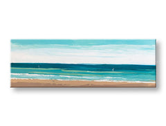 Ζωγραφισμένη εικόνα τοίχου MORE 1 μέρος CFABC009 - 150x50 cm