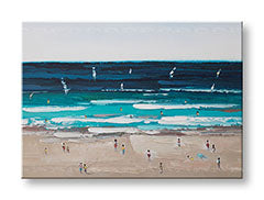 Ζωγραφισμένη εικόνα τοίχου MORE 1 μέρος CCFABC030 - 70x50 cm