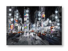 Ζωγραφισμένη τοιχογραφία CITY 1 μέρος CFACT007 - 70x50 cm