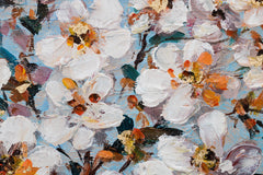 Ζωγραφισμένη εικόνα τοίχου FLOWERS 1 μέρος CFAFL019 - 60x70 cm