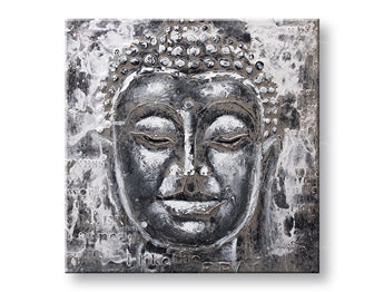 Ζωγραφισμένη τοιχογραφία BUDHA 1 μέρος CFAZH4740AE1 - 60x60 cm