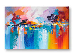 Ζωγραφισμένος πίνακας τοίχου ABSTRAKT 1 μέρος 90x60 cm CFAZH5613E1