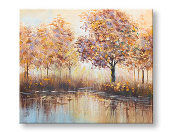 Ζωγραφισμένη εικόνα τοίχου TREES 1 μέρος 70x60 cm YOBCFAZH6380E1 | διαφορετικά μεγέθη