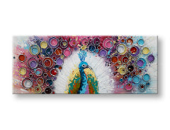 Ζωγραφισμένη εικόνα τοίχου του ΠΟΤΑΜΟΥ 1 μέρος 100x40 cm CFAZH6401E1