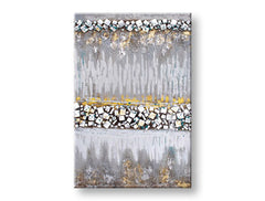 Ζωγραφισμένη εικόνα τοίχου ABSTRAKT 1 μέρος 60x90 cm CWF1014W-3E1