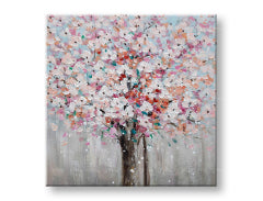 Ζωγραφισμένη τοιχογραφία TREE 1 μέρος 60x60 cm CWF11026WE1