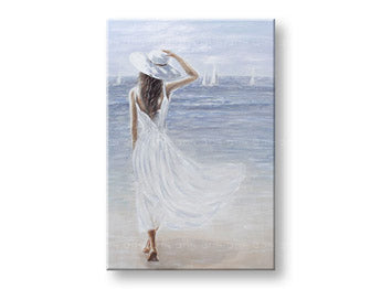 Ζωγραφισμένη τοιχογραφία ΓΥΝΑΙΚΑ ΚΑΙ ΠΕΡΙΣΣΟΤΕΡΑ 1 μέρος 60x90 cm CWF11071SDE1