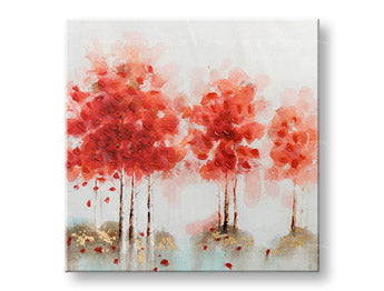 Ζωγραφισμένη εικόνα τοίχου ABSTRAKT 1 μέρος CWF11078WE1 - 70x70 cm